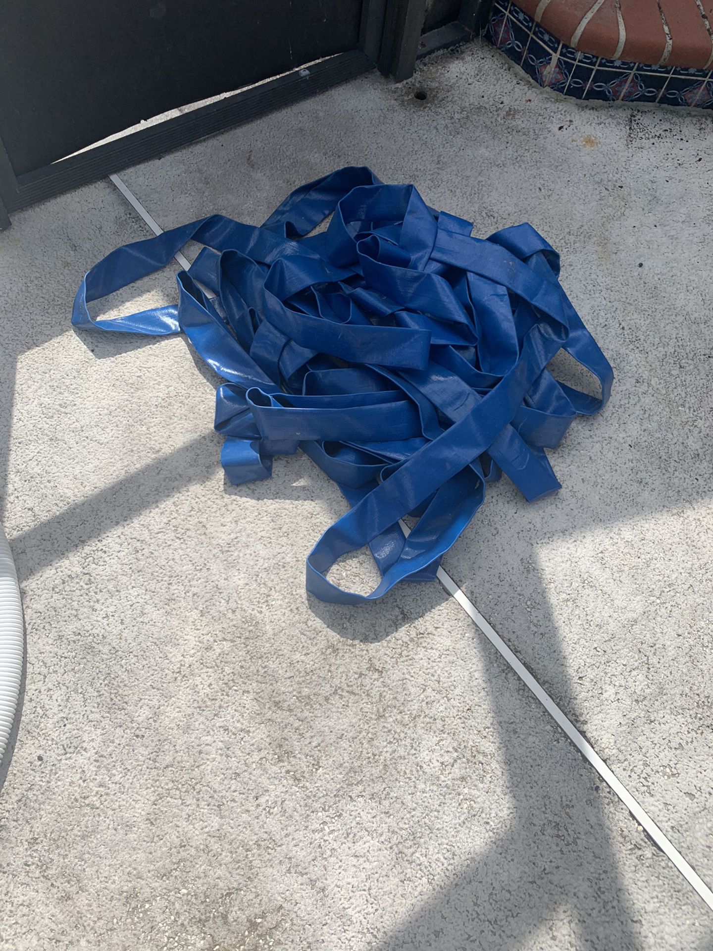 2” Blue Pool hose USED
