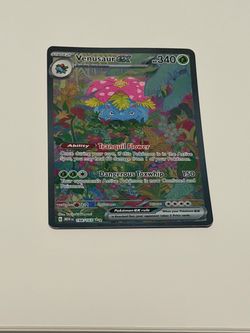 Venusaur ex Pokémon Card 198/165 MEW