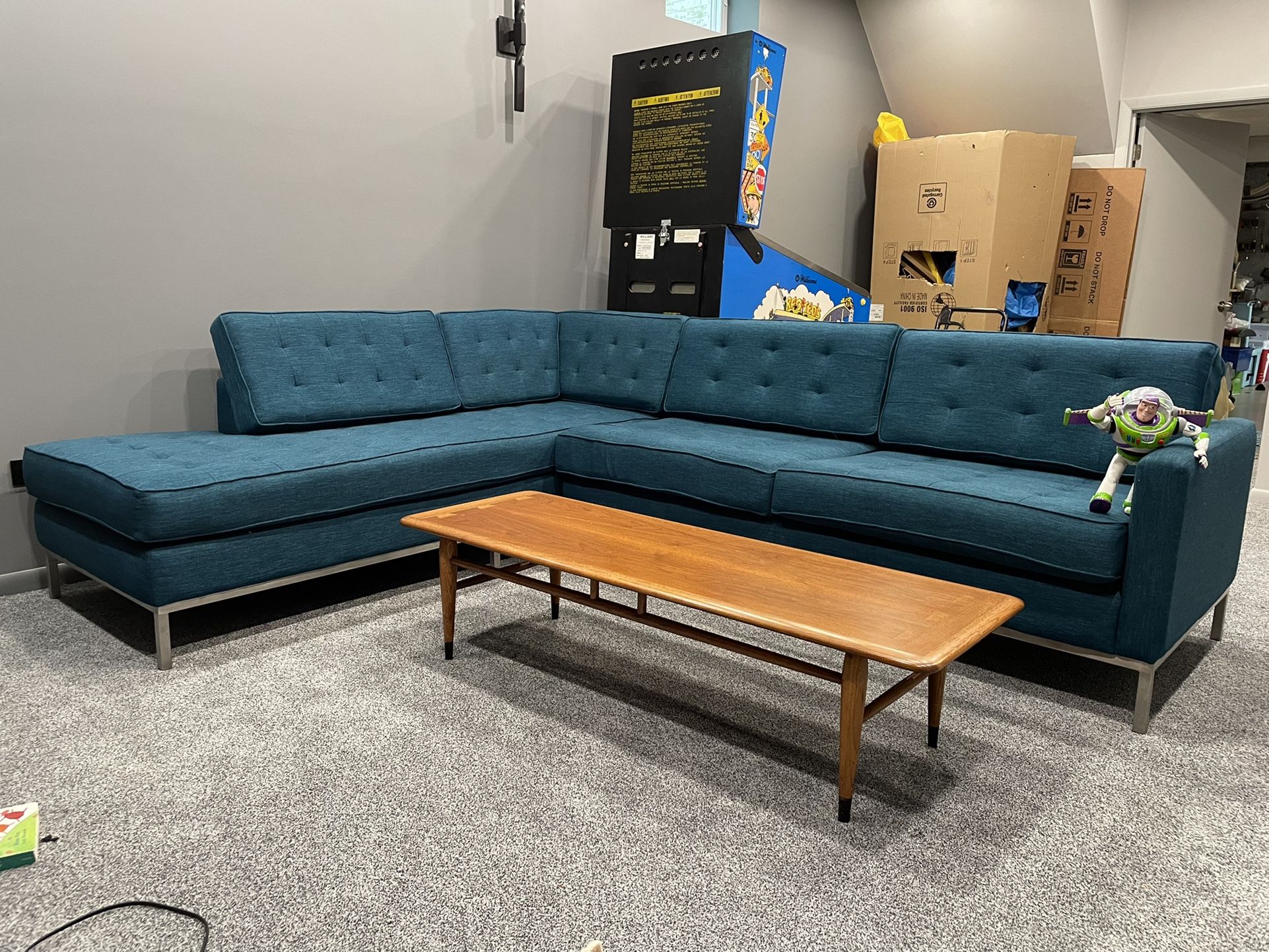 (Pending Pickup) Mid Century Modern Joybird Sectional Sofa for Sale in