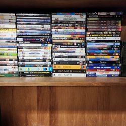 DVD movies/shows - 99 total