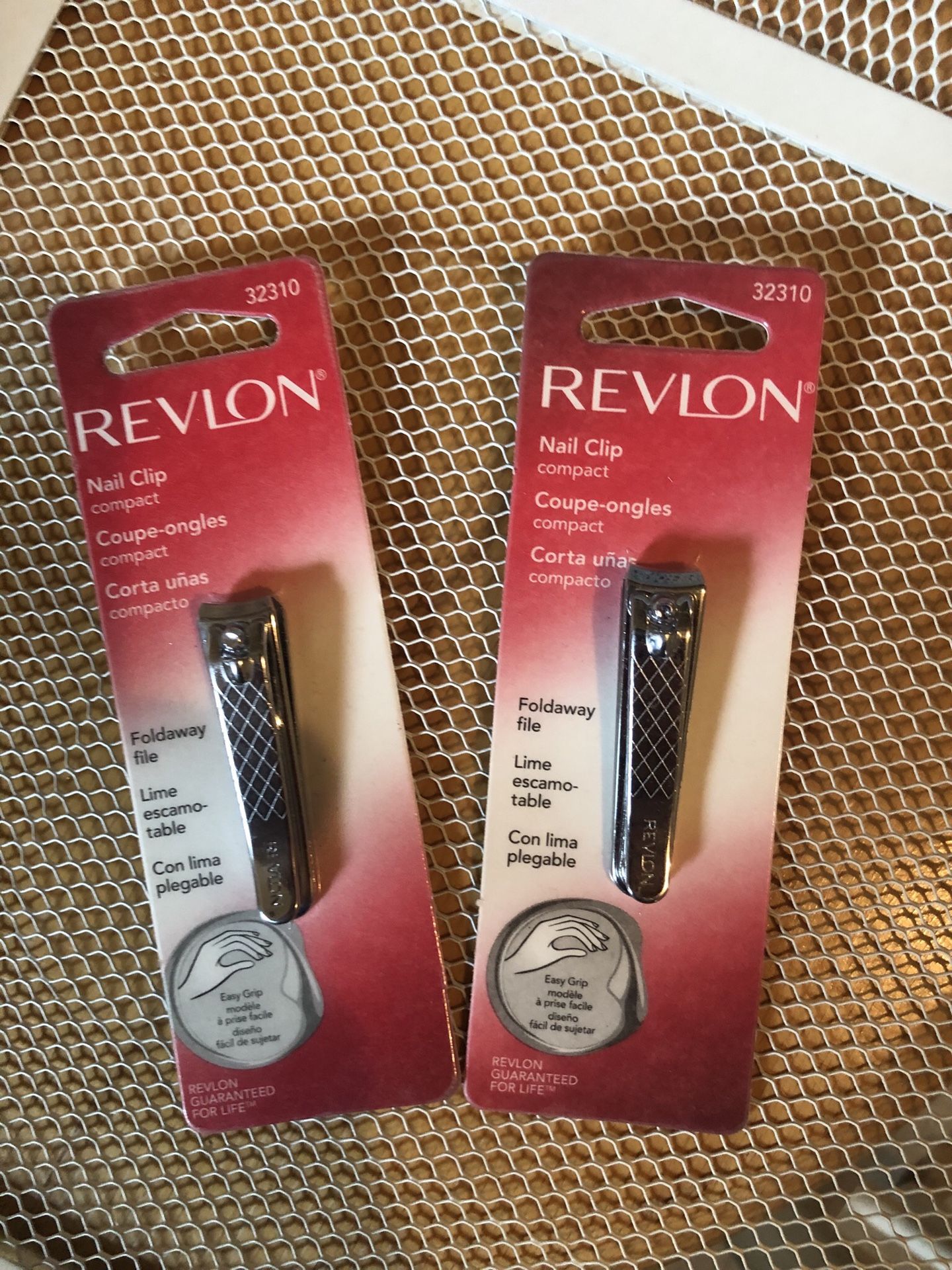 2 Revlon nail clippers