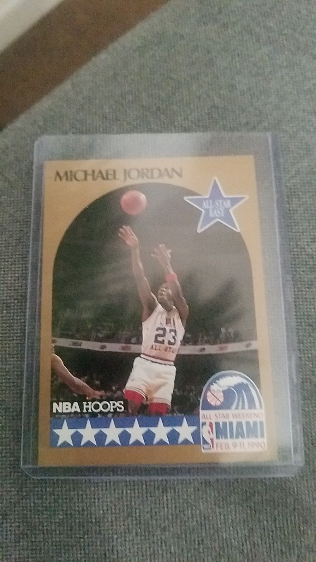 1990 NBA Hoops Michael Jordan All-Star East