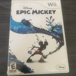 Disney Epic Mickey Wii