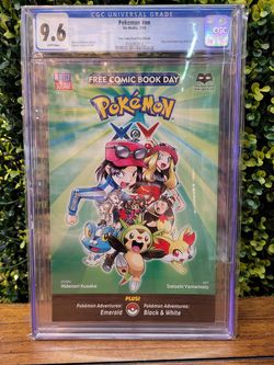 BGS 9.6 Free Comic Book Day 2015 Pokemon X+Y Comic
