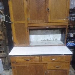 Vintage Farmhouse Dough Cabinet