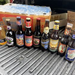 60 Vintage Beer bottle collection