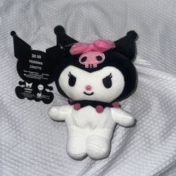 Kuromi Plush key Chain 