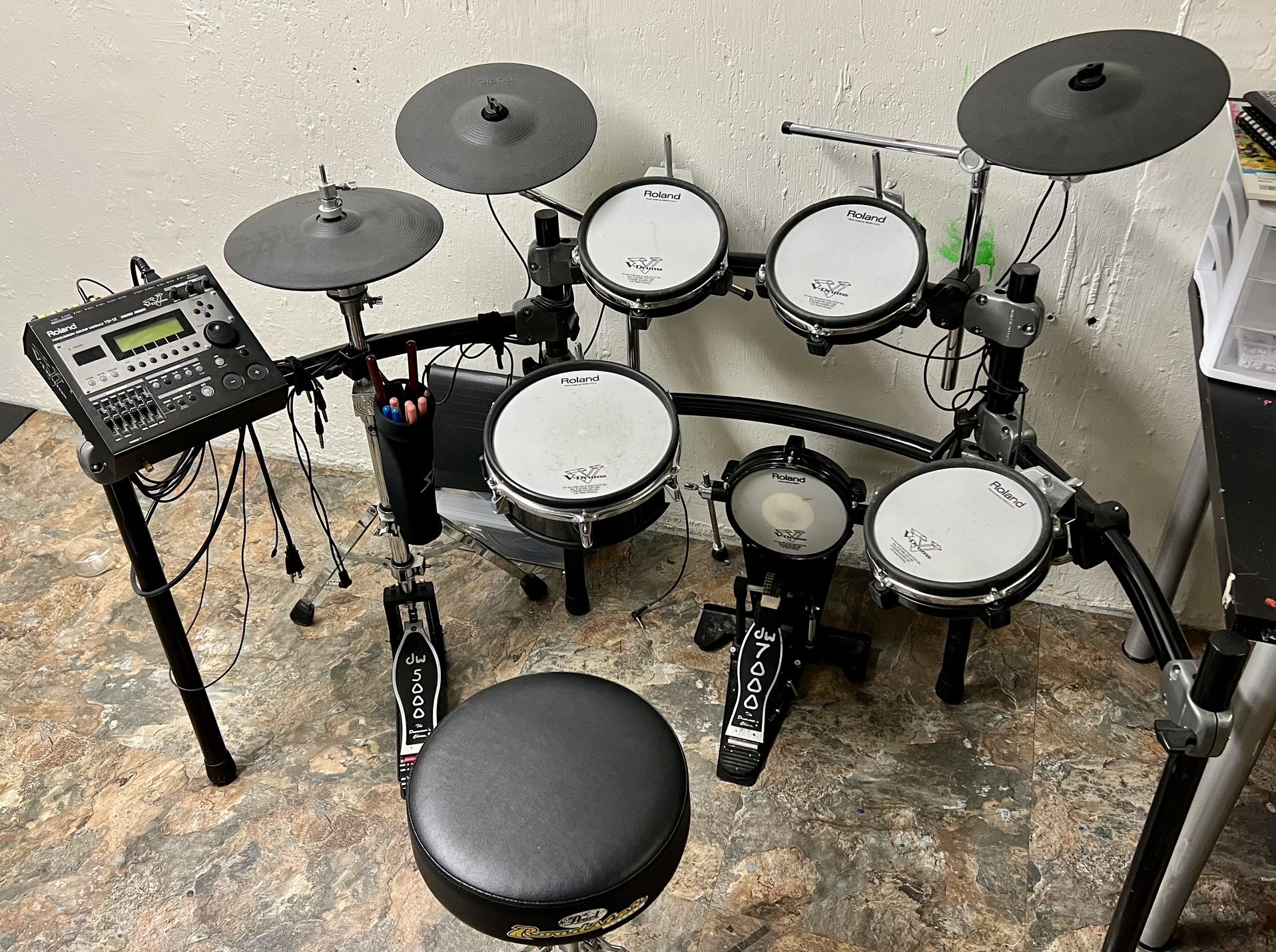 Roland TD-12 Complete Drum Set for Sale in East Northport, NY