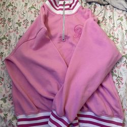 Barbie Pink turtle neck sweatshirt 