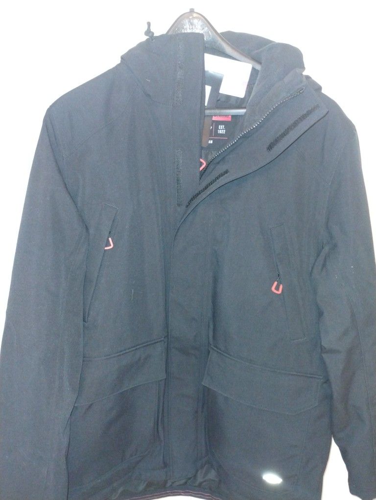 Dickies Mens Waterproof Insulated Parka, Black CB - TJ602