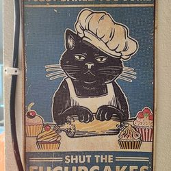 Tin Kitchen Sign