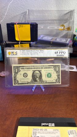 $1 1969 Federal Reserve Note Dallas