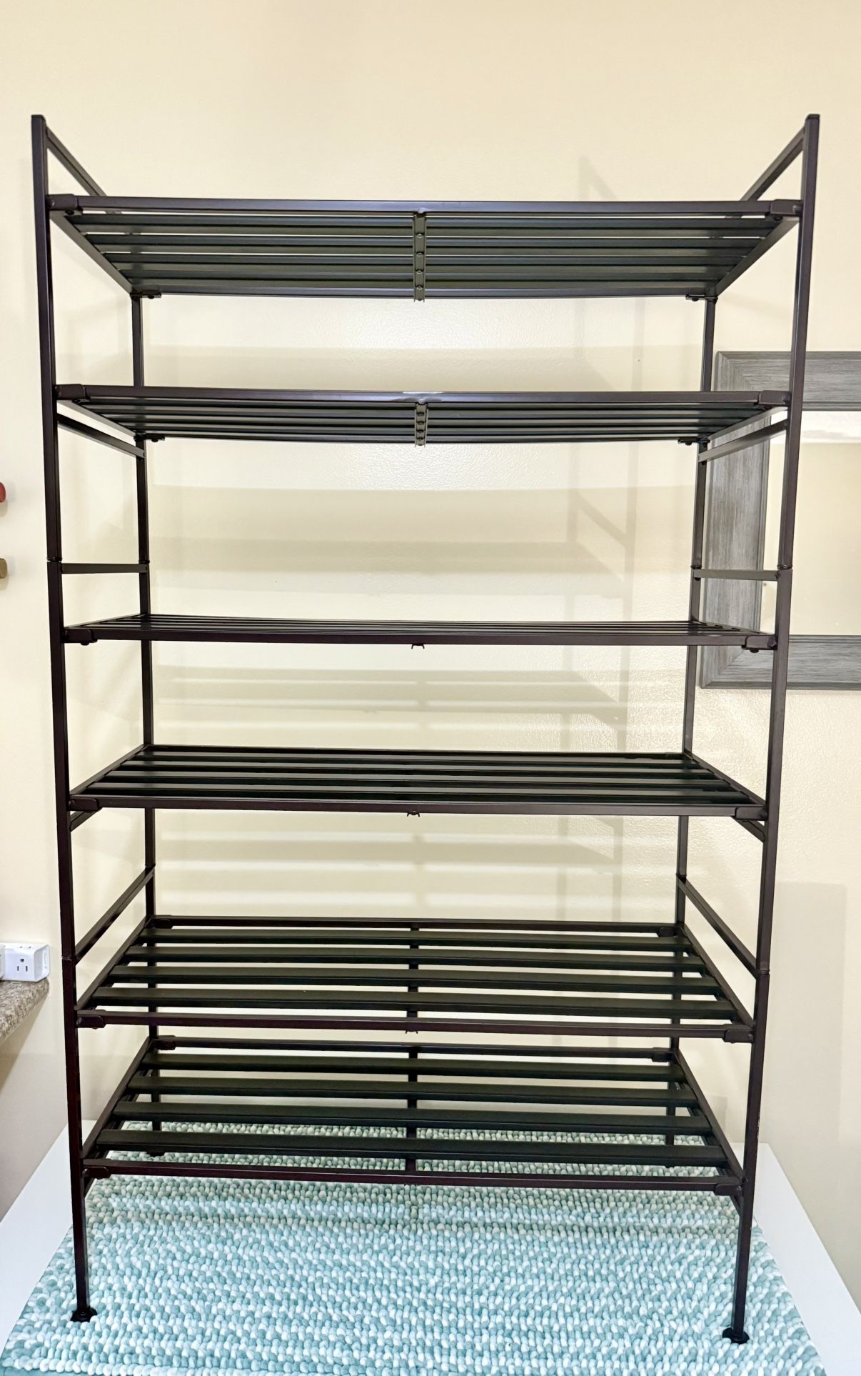 6-Tier Organizer: Shoe Rack, Pantry Shelf, Playroom Storage