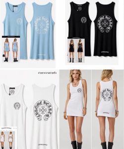 Chrome Tank Dress Hearts Pink Deadly Doll XS S M L XL