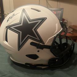 Rico Dowdle Authentic Autographed Helmet
