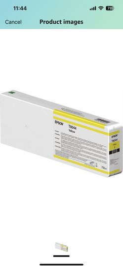 Epson UltraChrome HD Yellow 700mL Ink Cartridge for SureColor SC P6000/8000/7000/9000 Series Printers