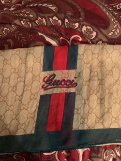 100% Authentic Gucci Scarf $150 Or Best Offer
