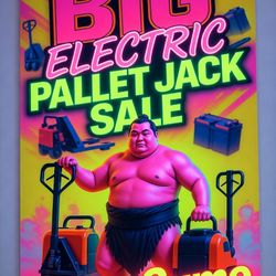 4000 Pound Electric Pallet Jack Sale… 1495