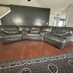 Leather Couches / Sofa