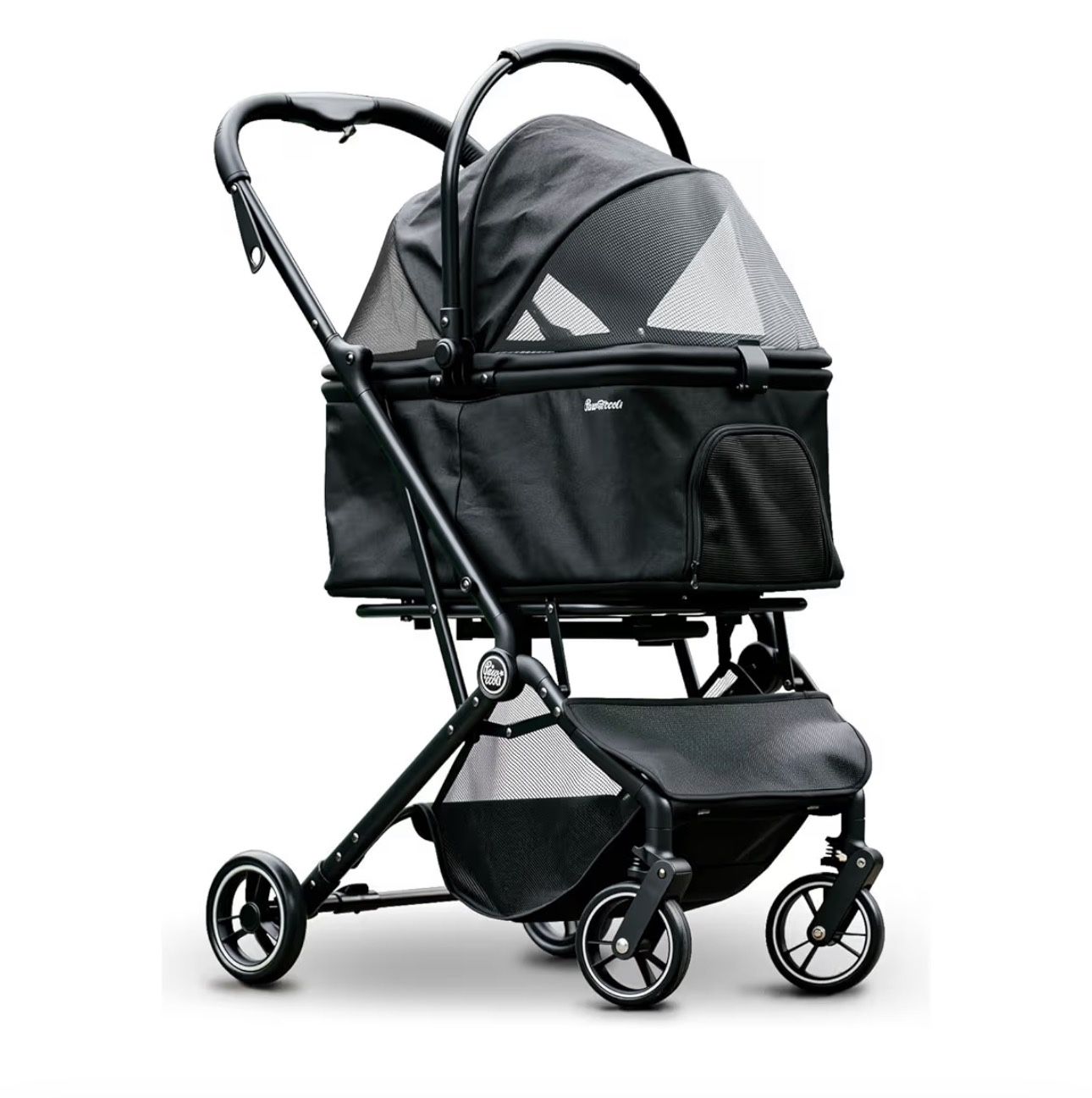 Pawccoli Dogs and Cats Stroller up to 33 lbs,