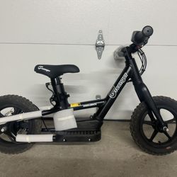 Greenger Saddleback 12 Inch Balance Bike Stacyc Brand New 