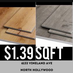 REAL - WATERPROOF FLOORS $1.39 Per Sqft Flooring ! 