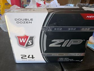 24 new Wilson Staff 302 golf balls