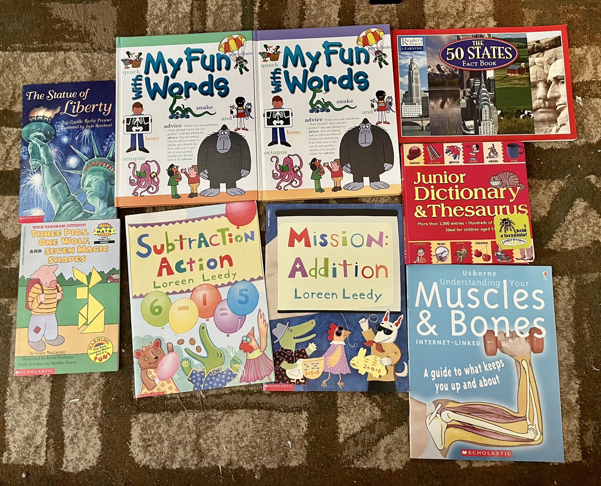 Books- Kids, Education, Fun Reads