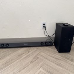 LG Bluetooth Soundbar with Subwoofer + Remote