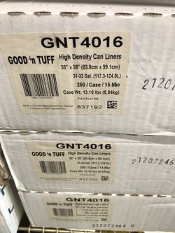 Good n Tough 33x39 can liner 31-33 gallon