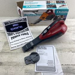 Black & Decker Dust Buster 10.8 Volt Handheld Vacuum