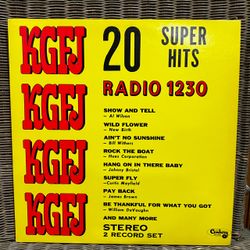 KGFJ Los Angeles Vinyl Record