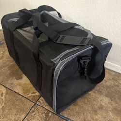 Sherpa Black Essential Soft Sided Pet Carrier for Cats & Dogs, Large