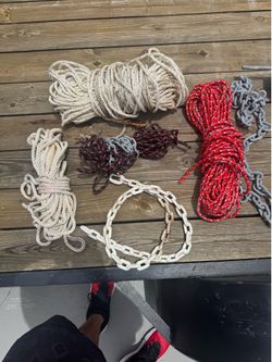 Boat Anchors Chains Ropes Winch