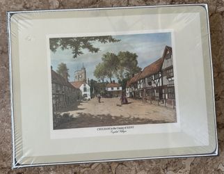 Harrods London Pimpernel English Villages Placemats & Coasters Set (6)