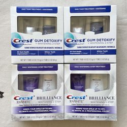 Crest Whitening 2 Step Treatment Kit Pro Health 3D White