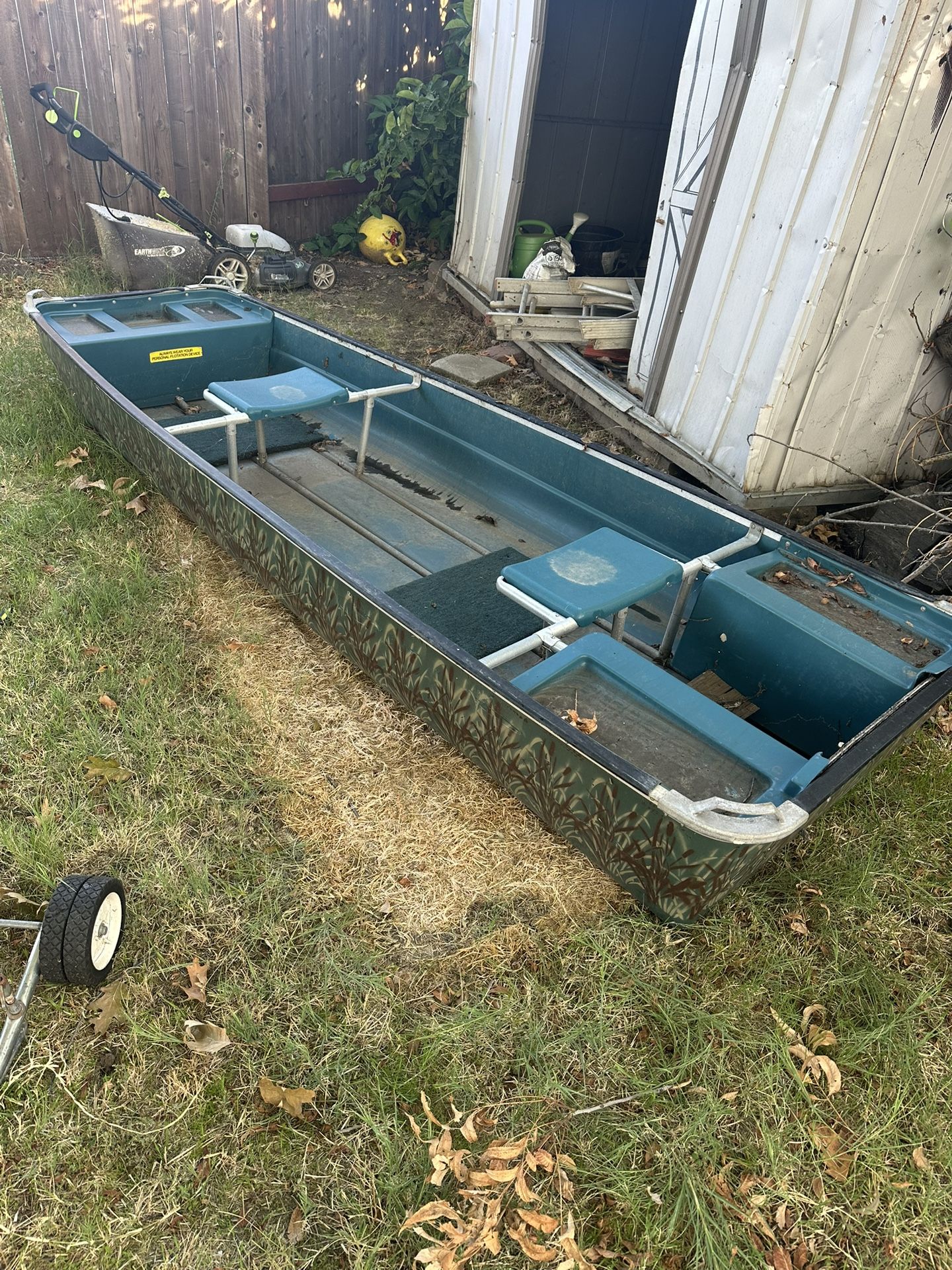 12 ft Coleman Crawdad Jon Boat