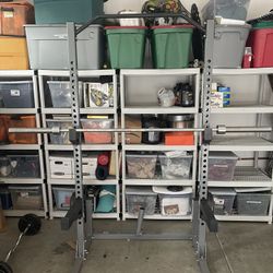 Adjustable Squat And Bench Rack!!!