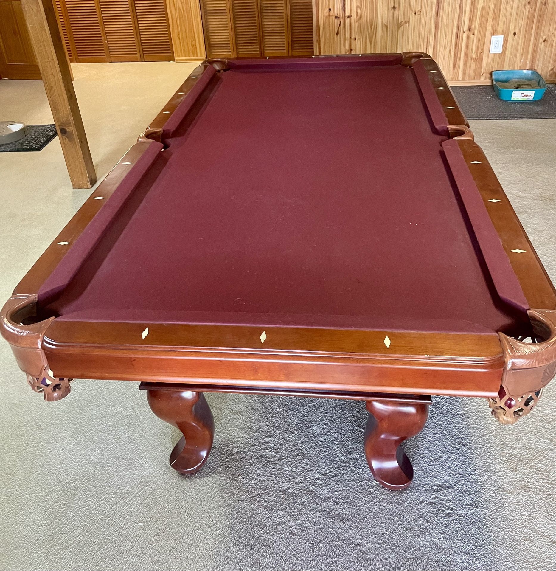 7’ Pool Table 