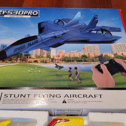 Stunt Flying ZYPLANE Aircraft ZY-530 PRO 2.4Ghz Remote Control Easy To Fly