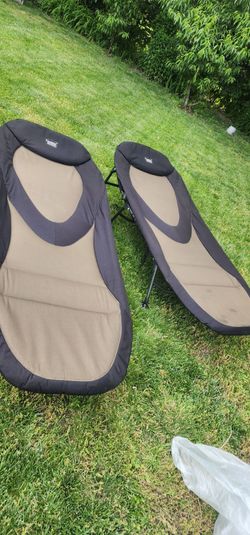 Timber ridge folding camping cot. 60.00 each