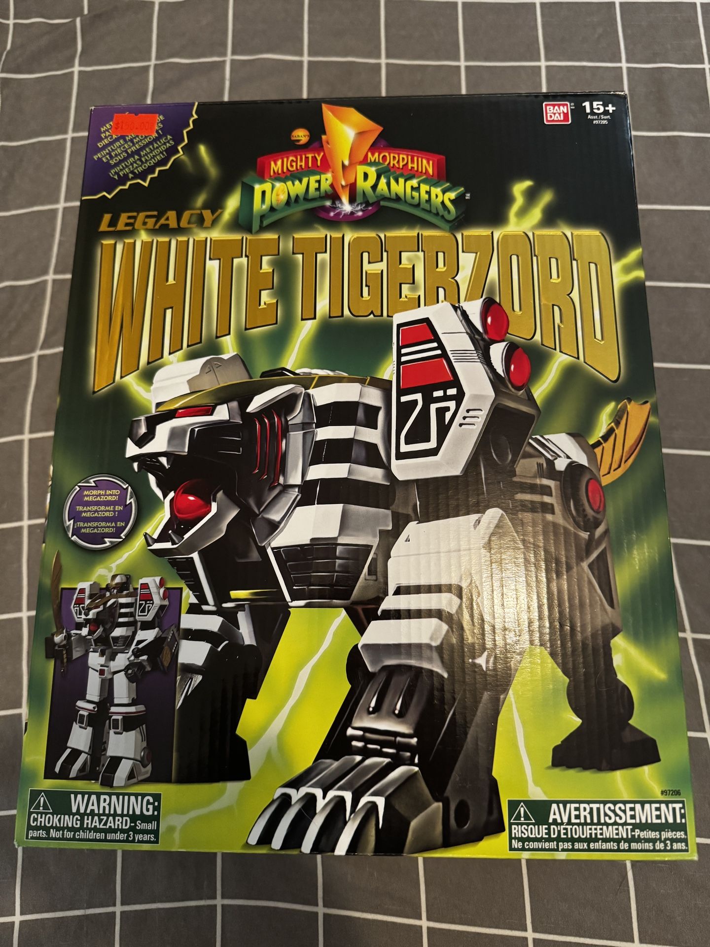 Power Rangers Legacy White Tigerzord