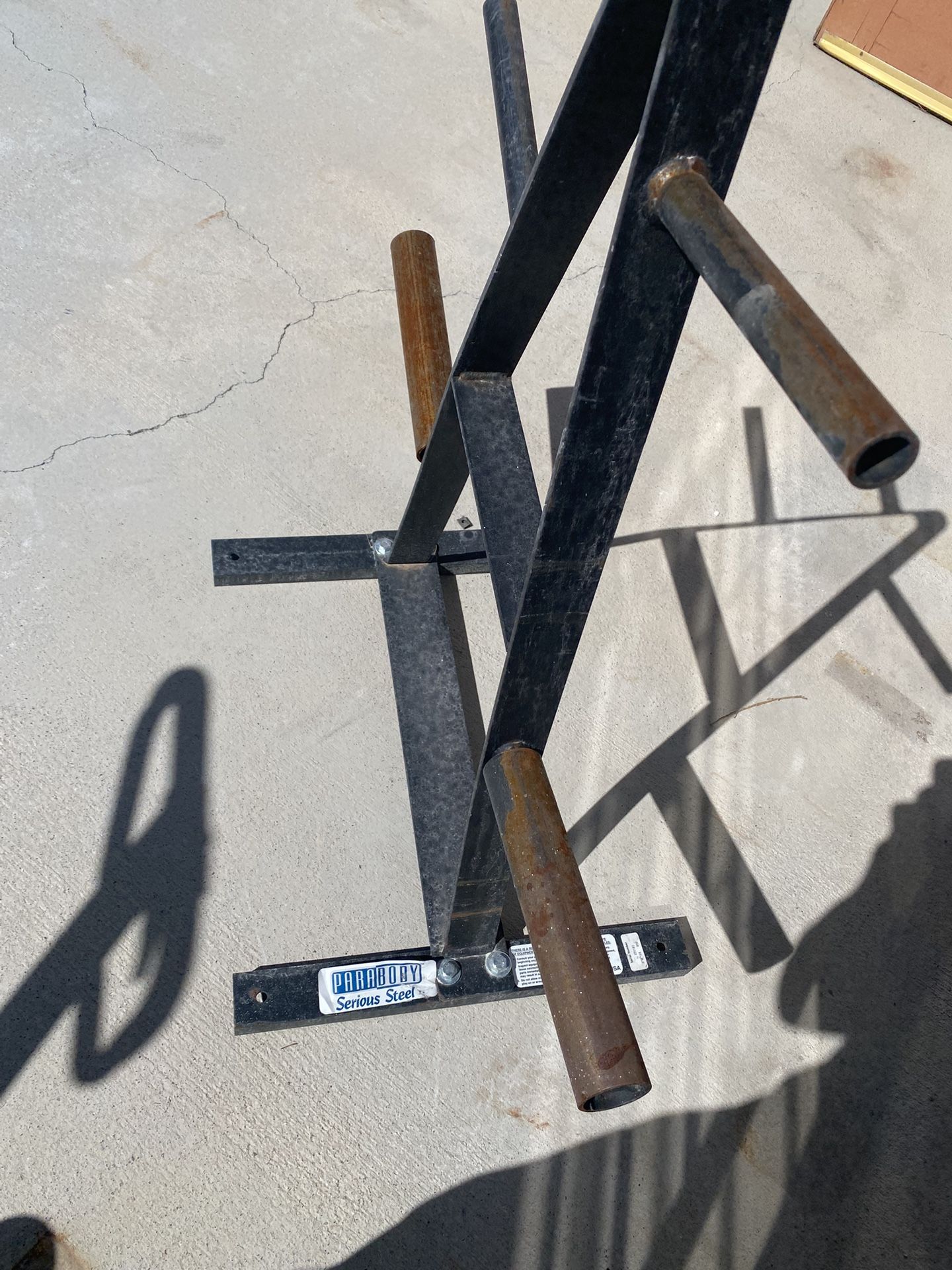 Weight Plates Rack 2-inch And 1 Inch Para body Brand