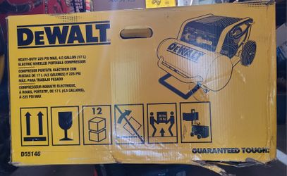 Dewalt 4.5 Gal Portable Air Compressor 