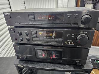 Sony Amplifier Preamp  and tuner perfectly  condition