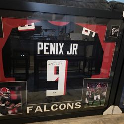 PENIX JR ACTIVE QB ATLANTA FALCONS- AUTOGRAPHED 