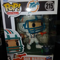 Brand New Miami Dolphins Dan Marino Funko Pop #215