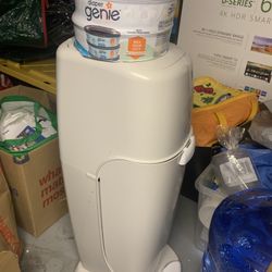 Diaper Genie - With 2 1/2 Refills - Never Used For Diapers