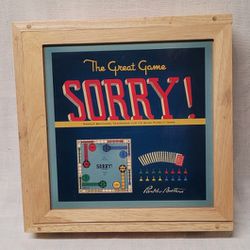 SORRY! Board Game Wood Box Nostalgia Games Series