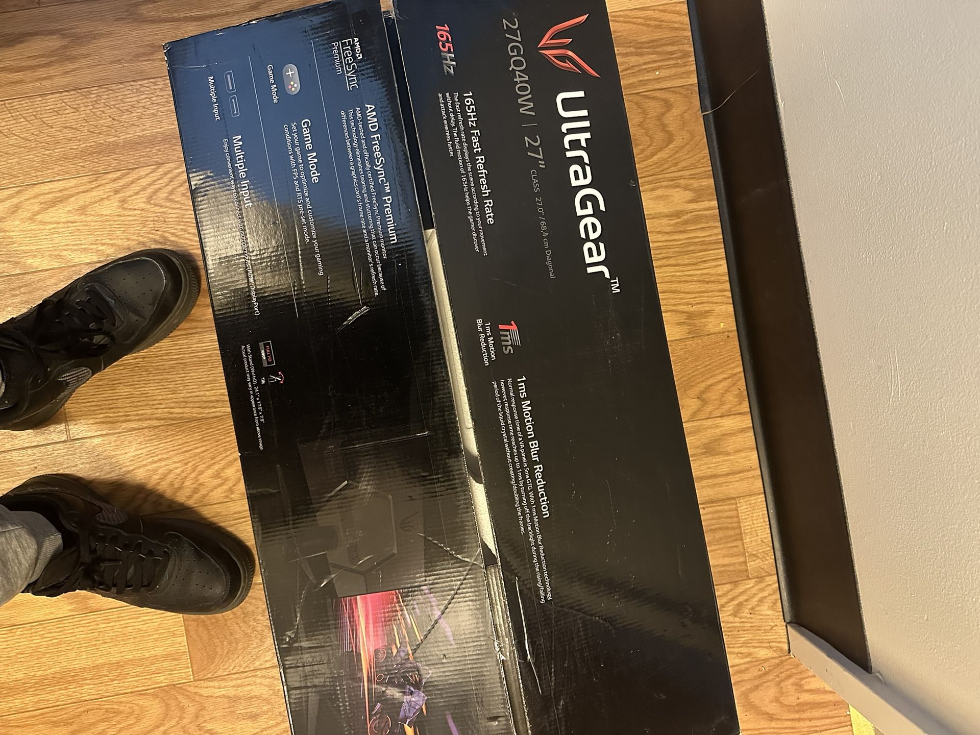 LG 165 HZ GAMING MONITOR 27’